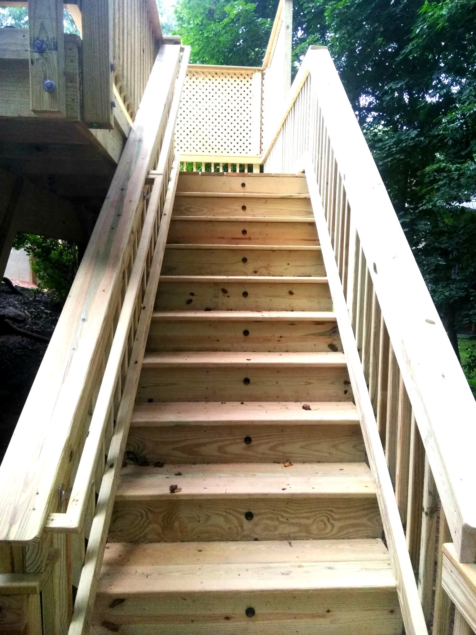 VA Stairs Deck